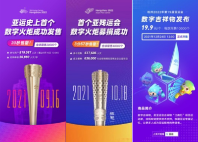 亞運在中國 數字特許商品上線，珍藏賽事中的中國故事