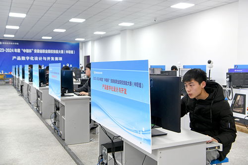 安徽淮南中職學生賽技能 軟件開發展才華，職業教育育新苗